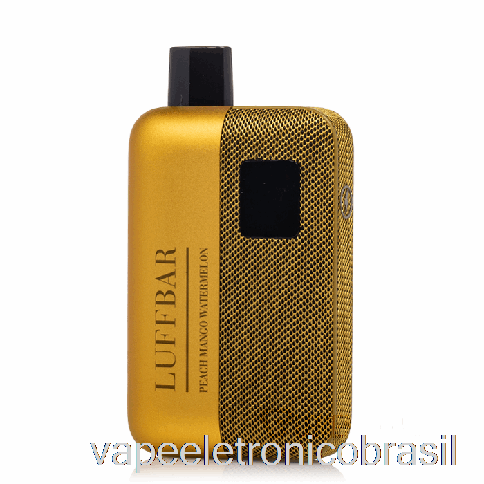 Vape Eletrônico Luffbar Tt9000 Descartável Pêssego Manga Melancia